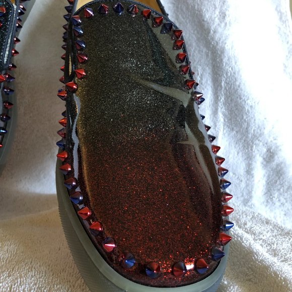 Christian Louboutin PIK BOAT Stud Loafer ,NWOT , EU 41 - Picture 4 of 16
